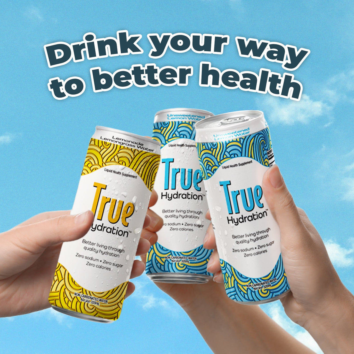 True Hydration 無糖檸檬水 320毫升