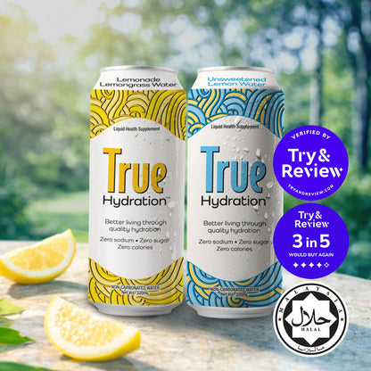 True Hydration 檸檬水/檸檬草 320毫升