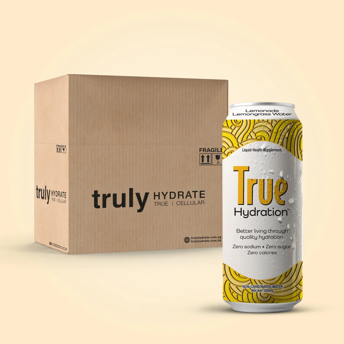 True Hydration 檸檬水/檸檬草 320毫升